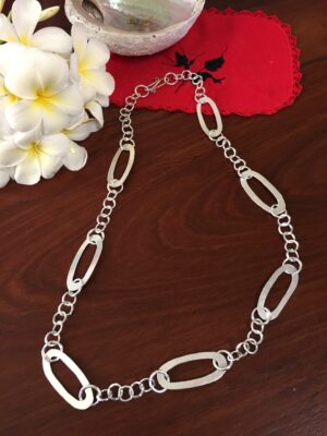 925 Sterling Silver Handmade Chain Necklace