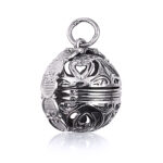 Sterling Silver Filigree 6 Photo Ball Locket