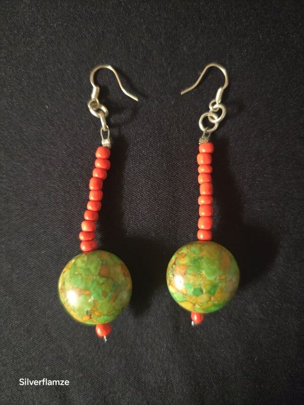 Sea Sediment Pewter Tutankhamun Necklace Set