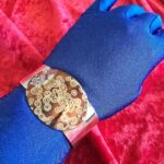 Sterling Silver Mokume Gane Cuff Bangle