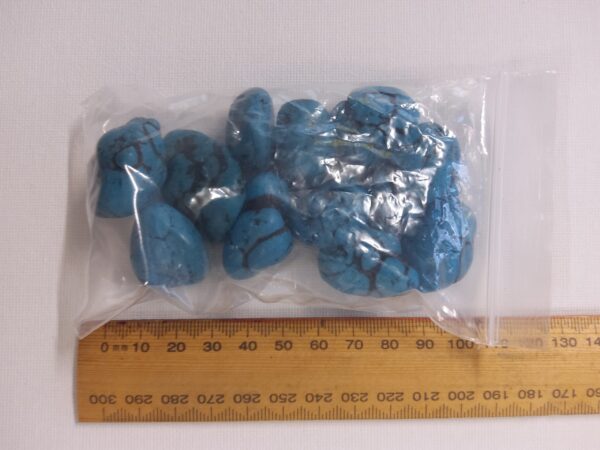 Blue Howlite Beads