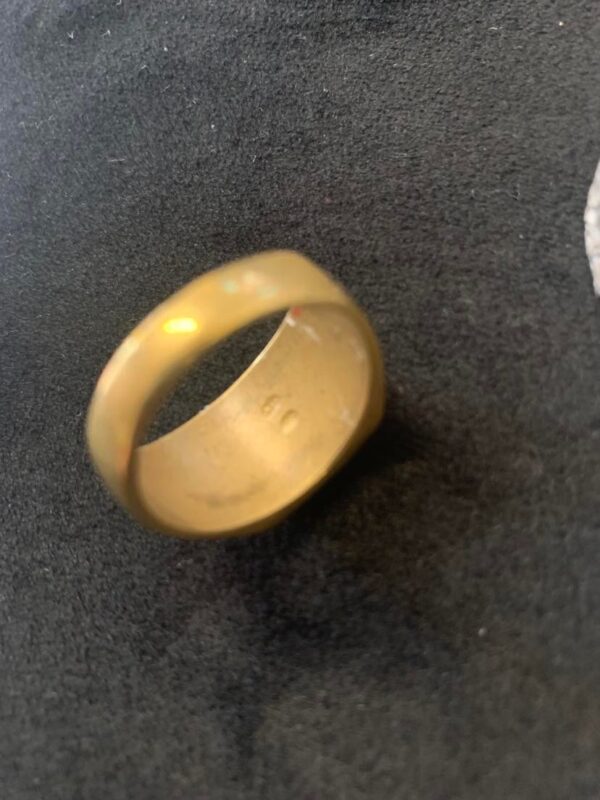 Antique Brass Signet Ring