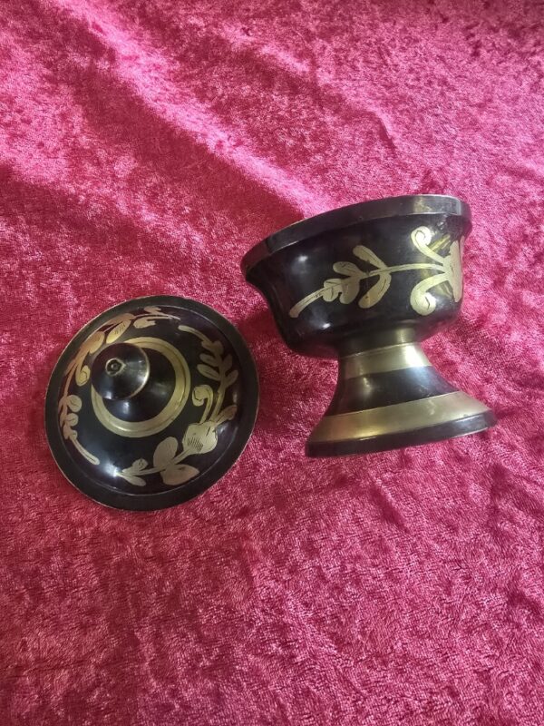 Siam Vintage Brass Urn Vessel