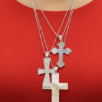 Sterling Silver Cross Design Pendants & Chains