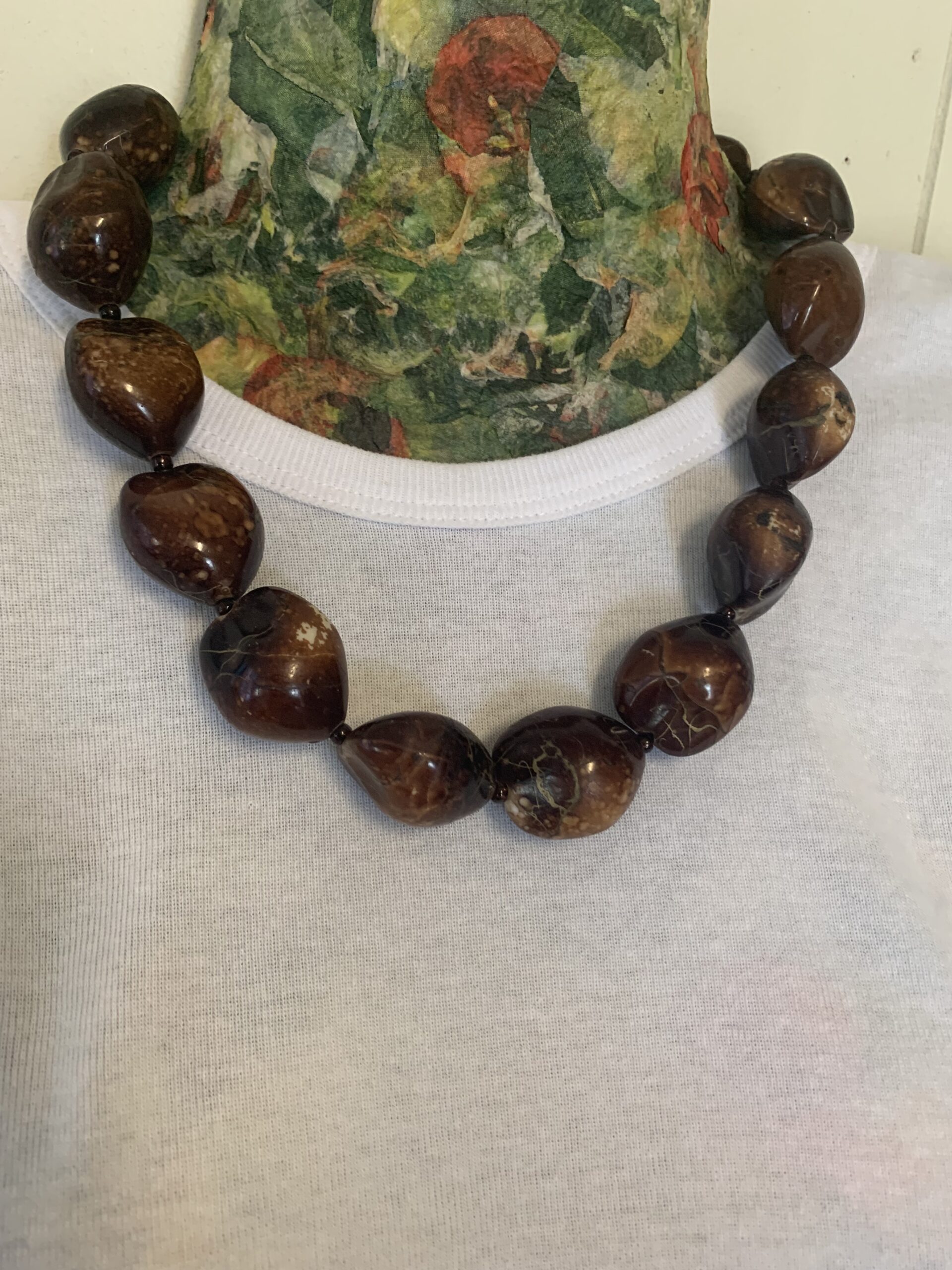 Kukui Nut Vintage Necklace