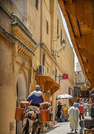 street in Morocco