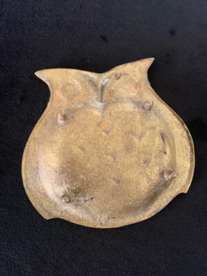 Brass Antique Owl Dish