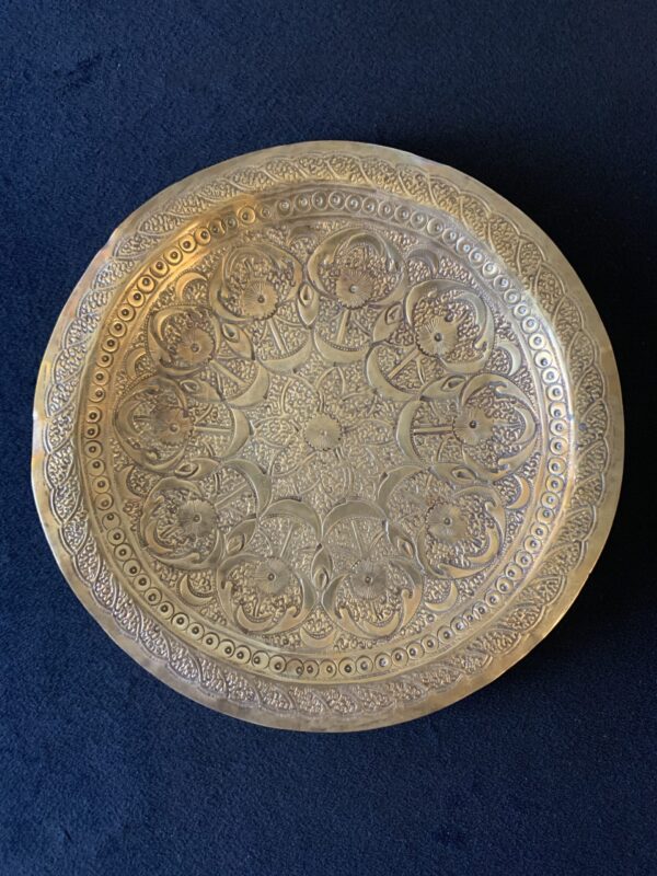 Brass-Antique-Moroccan-Islamic-Hanging-Tray