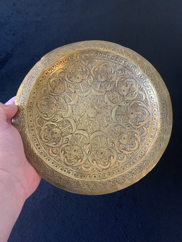 Brass-Antique-Moroccan-Islamic-Hanging-Tray