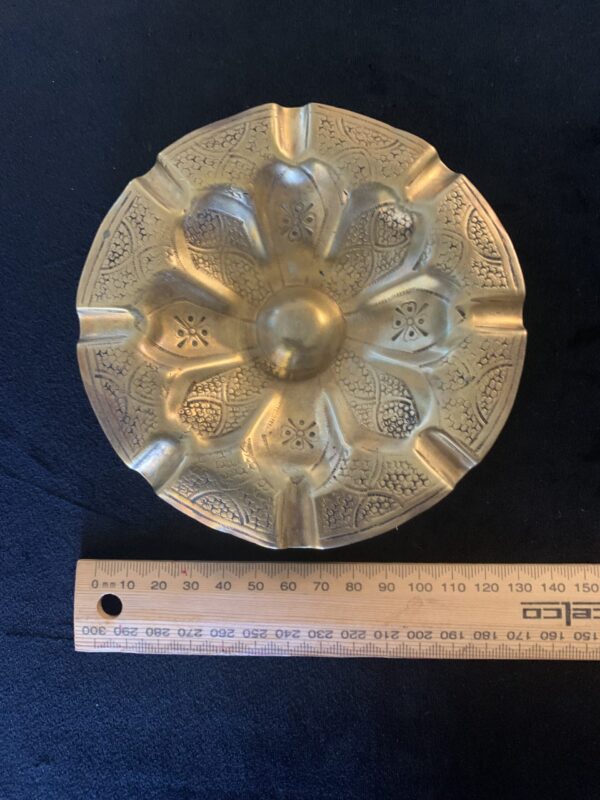 Hand-forged-Vintage-Brass-Mid-Centure-Ash-Tray