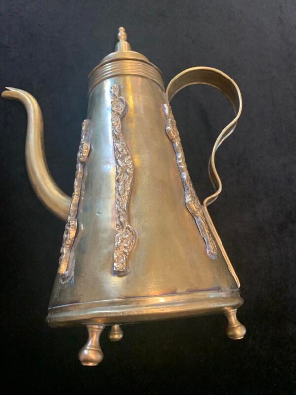 Decorative Brass Antique Jug with lid