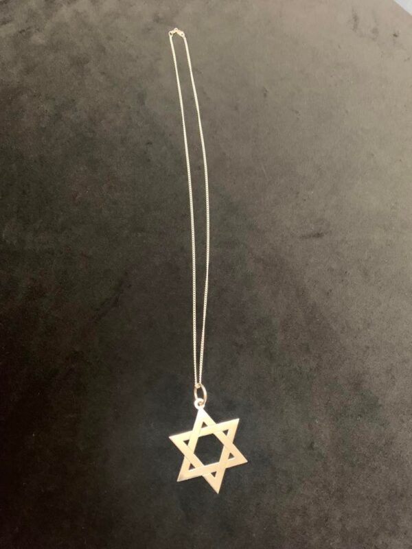 Jewish-Star-of-David-Sterling-Silver-Pendant-and-Chain