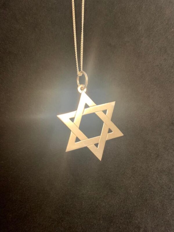 Jewish-Star-of-David-Sterling-Silver-Pendant-and-Chain