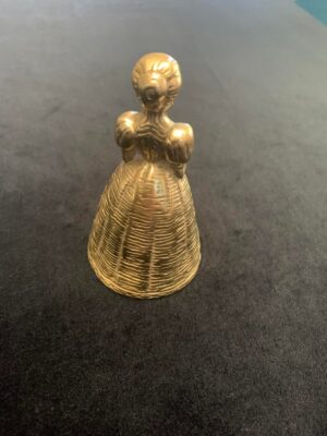 Old English Brass Lady Shop Bell