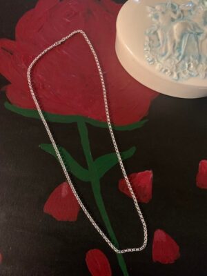 Sterling Silver Belcher Chain 70cm