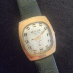 Siglo Prima Gold Plated 17 Jewels Antique Wrist Watch