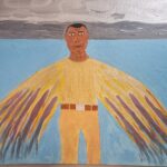 Moroccan Angel Acrylic Painting