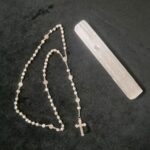 Childs Catholic Rosary Sterling Silver Beads