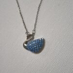 Swan Turquoise Sterling Silver Necklace