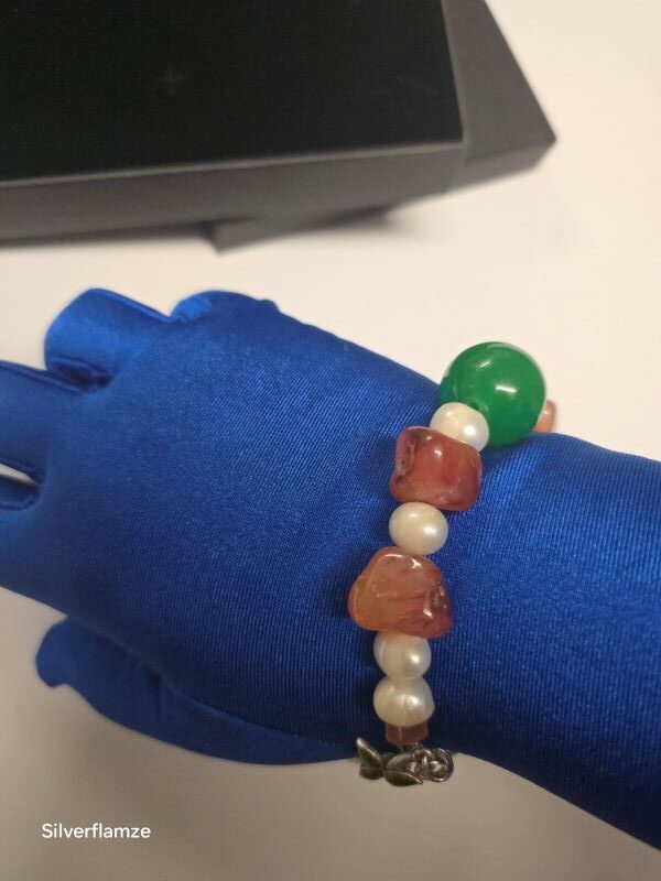 Emerald Agate Bracelet