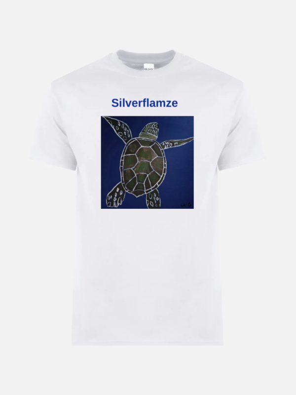 Sea Turtle White Darumbal Tshirt