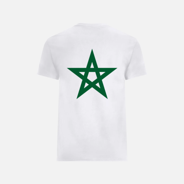 The Moroccan Hunk White printed Tshirt