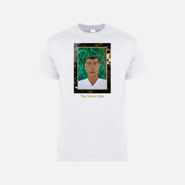 The Soccer Star White Tshirt