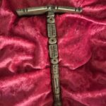 Antique Brass Engraved Sugar Hammer