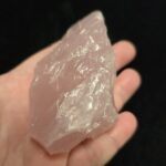 Pink Rose Quartz Freeform Crystal Stone
