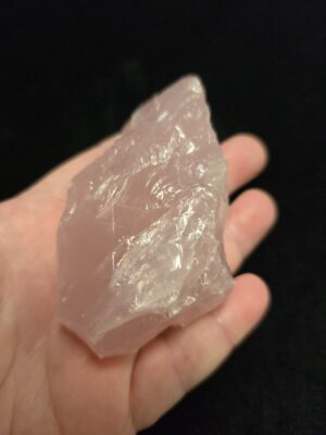 Pink Rose Quartz Freeform Crystal Stone