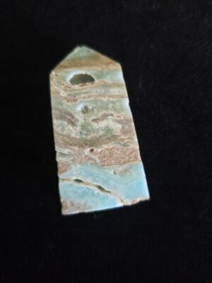 Smithsonite Blue Aragonite Crystal Tower