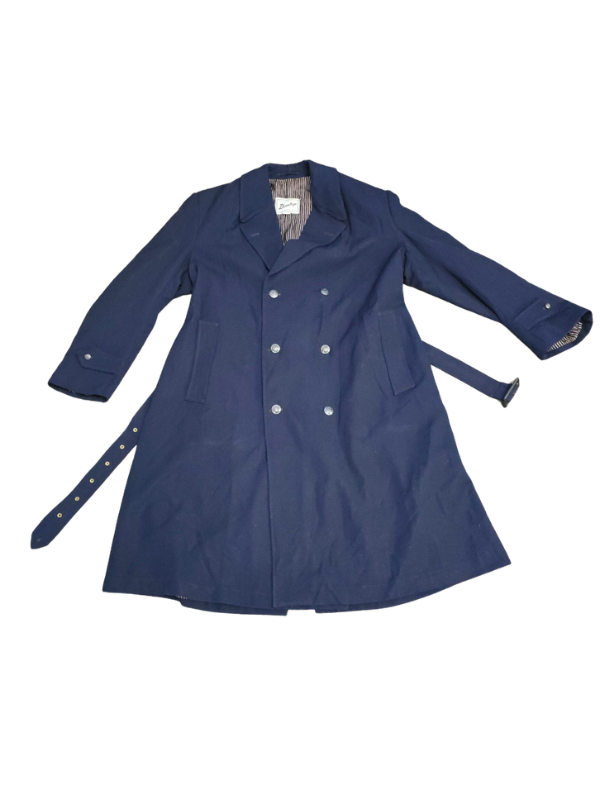 Dunlop Vintage Wool Navy Unisex Jacket Size 22 - Image 3