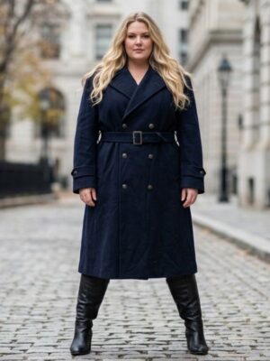 Dunlop Vintage Wool Navy Unisex Jacket Size 22