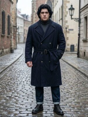 Dunlop Vintage Wool Navy Unisex Jacket Size 22