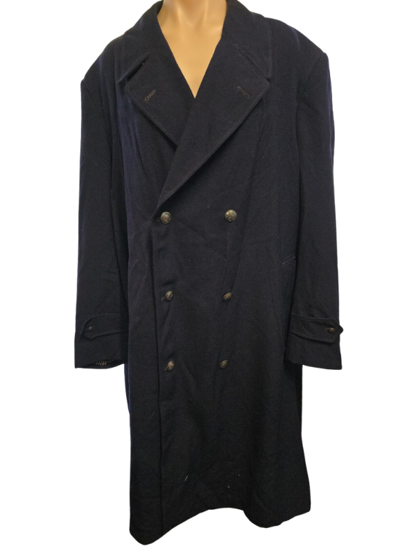 Dunlop Vintage Wool Navy Unisex Jacket Size 22 - Image 4