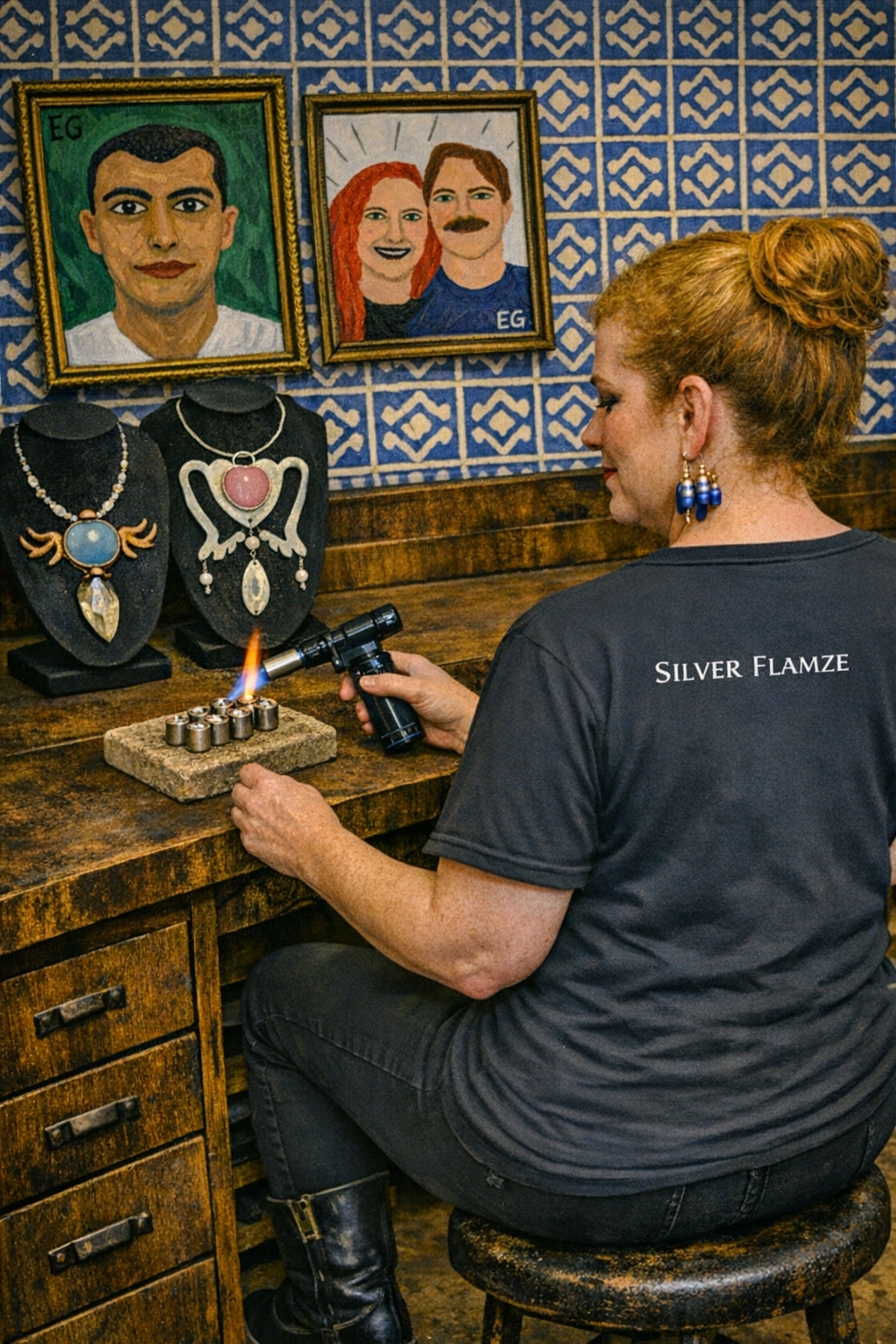 Erica Golding in AI Workshop