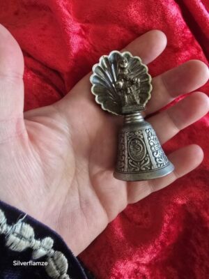 Black Madonna Silver Plated 1980’s Bell