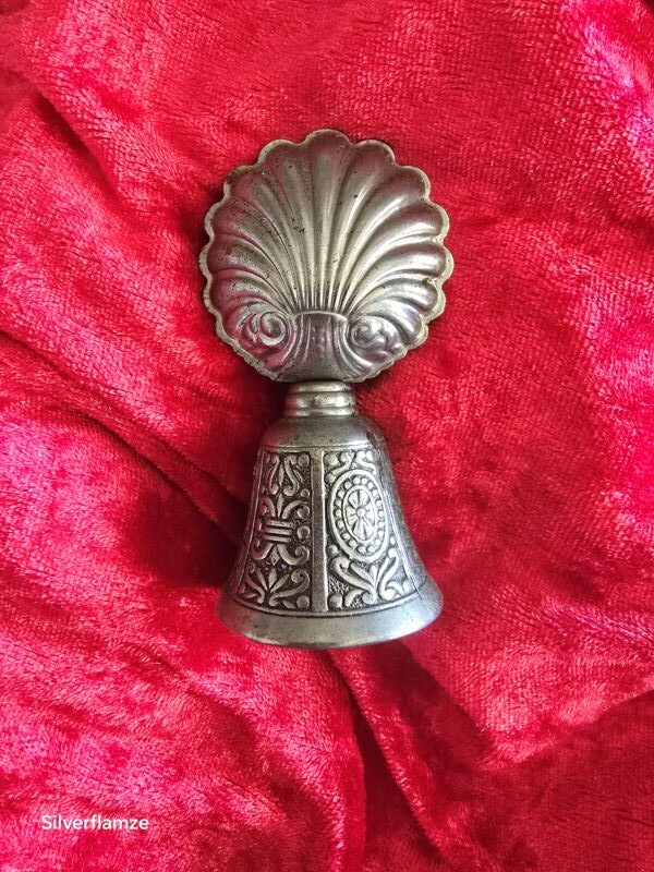 Black Madonna Silver Plated 1980's Bell