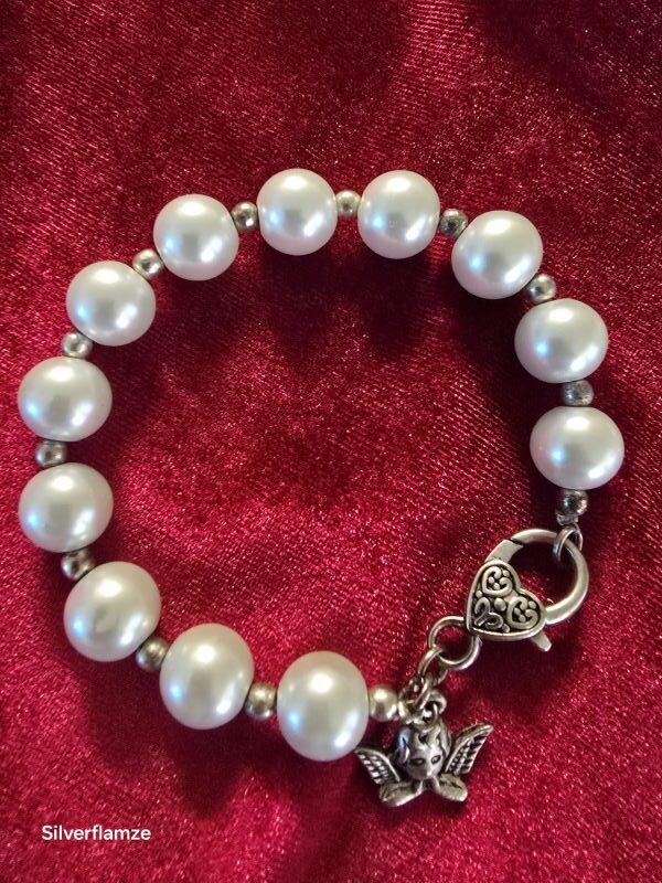 Faux Pearl Handmade Necklace Set