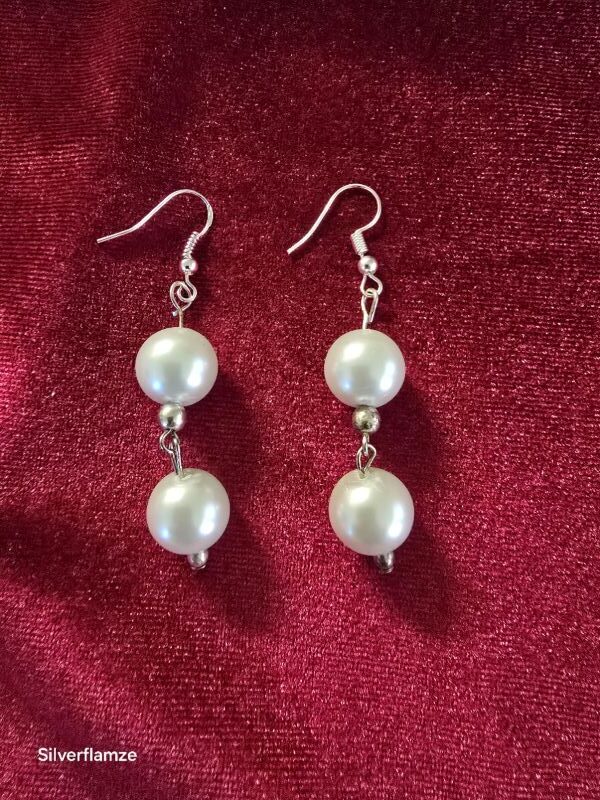 Faux Pearl Handmade Necklace Set