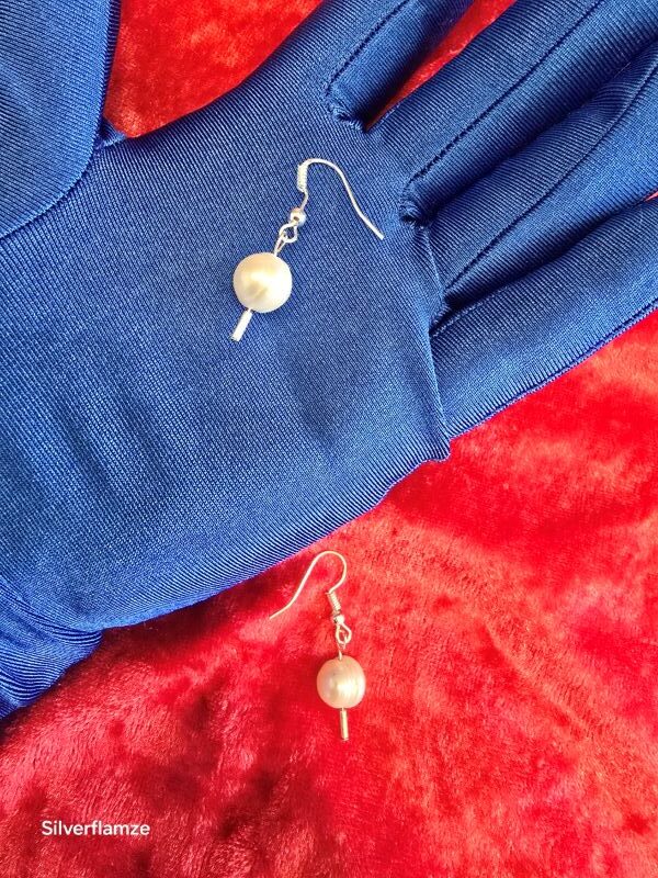 Freshwater Genuine Pearl Hook Earrings