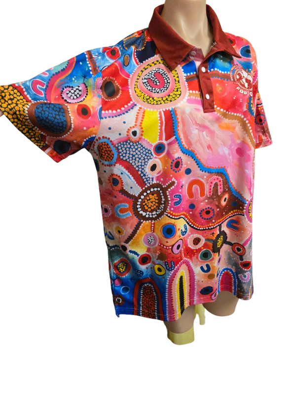 NAIDOC 2023 For Our Elders Art Unisex Polo