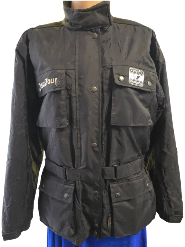 Vintage Rivet Motorcycle Jacket & Pants - Image 10