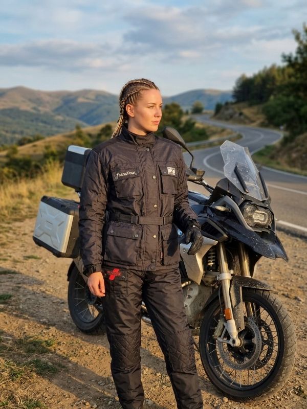 Vintage Rivet Motorcycle Jacket and Pants